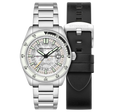 Fleuss Automatic White/Stainless Steel | White Dial