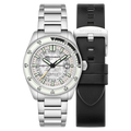 Fleuss Automatic White/Stainless Steel | White Dial