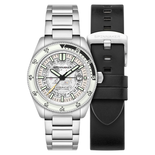 Fleuss Automatic White/Stainless Steel | White Dial