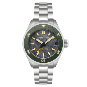 Piccard Automatic Meteorite Limited Edition Grey & Green / Stainless Steel | Grey Dial