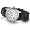 Khaki Field White / Fabric White Dial