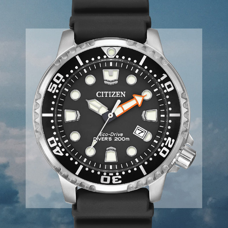 Promaster Dive Black / Polyurethane | Black Dial