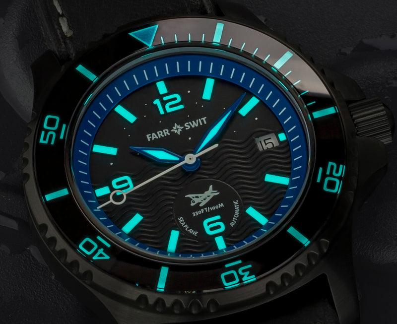 Seaplane Automatic Midnight Landing | Black Dial