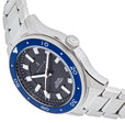 Holiss Automatic Diver Silver/Blue | Black Dial