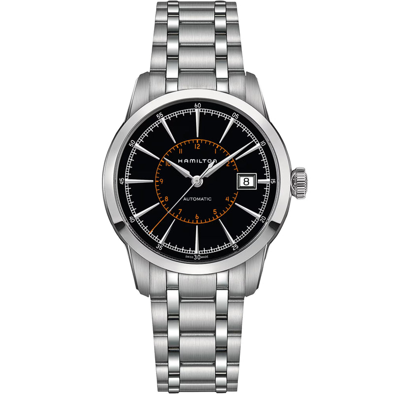 American Classic Silver/SS | Black Dial