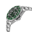Barracuda 316L Case, Green Sunray Dial, Ceramic Bezel, 316L Stainless Steel Bracelet | Green Dial