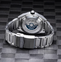 Tri-Hawk Tritium Blue with Luminous Glow Blue Dial