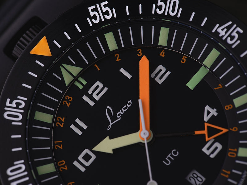 Squad Watch Atacama Quartz UTC | Black Dial