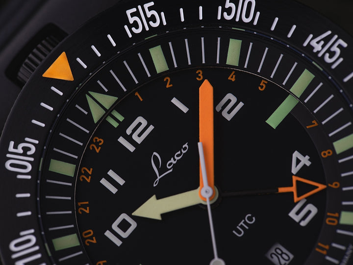 Squad Watch Atacama Quartz UTC | Black Dial