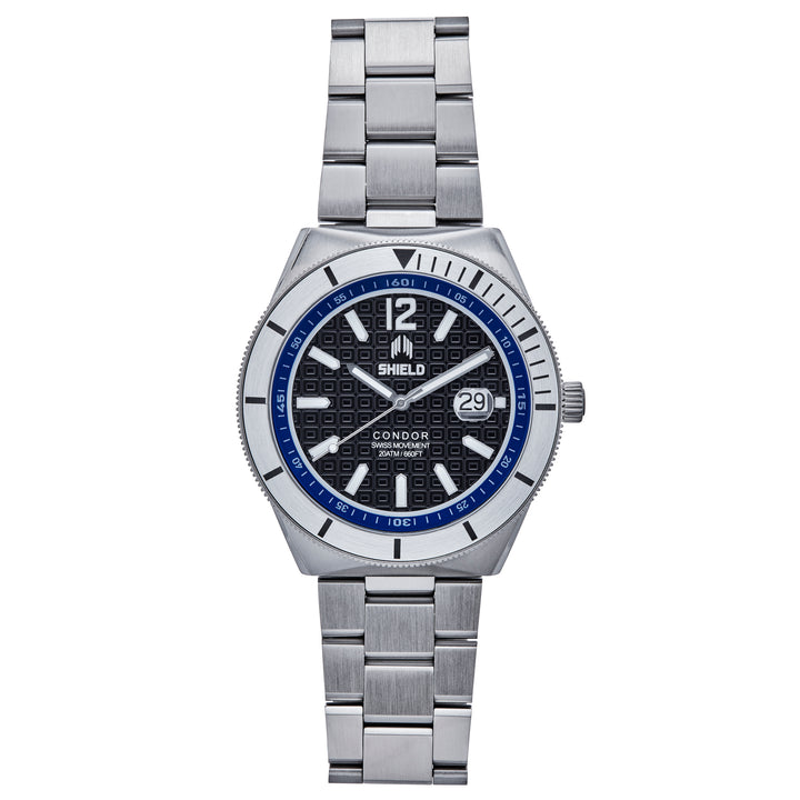 Condor White | Black Dial