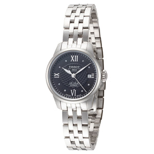 Le Locle 25.3mm / Black / Silver | Black Dial