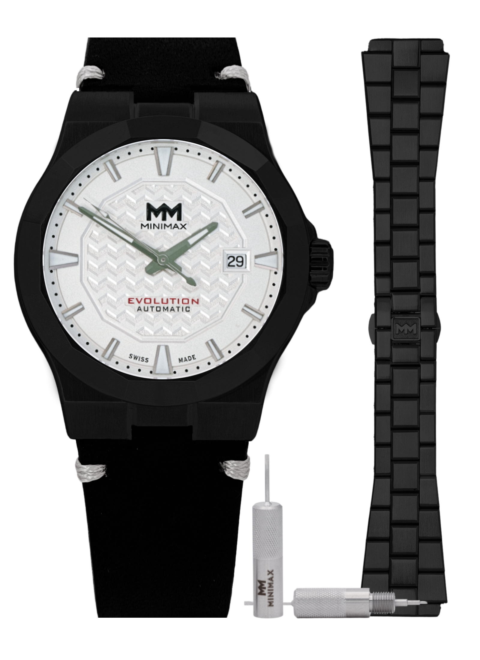 Evolution | White Dial