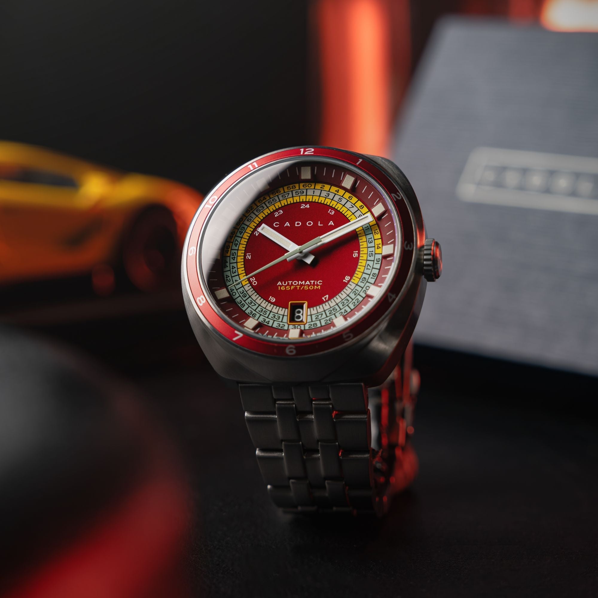Cadola Giulia Suprema Automatic SII NH35 Movement Red Dial CD-1044