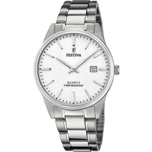 Acero clasico Silver / Stainless Steel | Silver Dial
