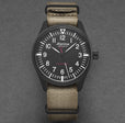 Startimer Pilot AL235B4FBS6 / Black | Black Dial