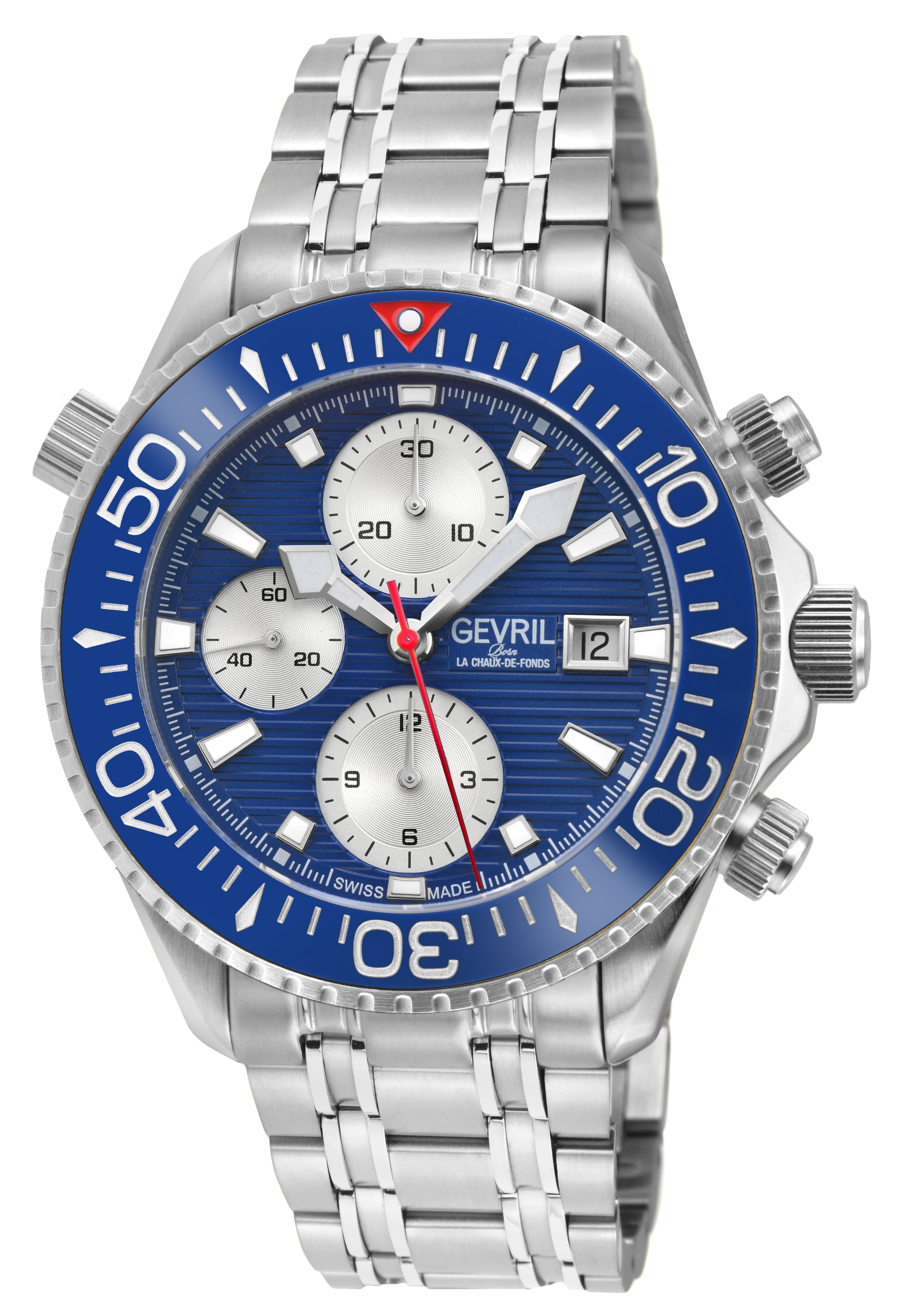 Hudson Yards Chronograph SW500 Chronograph , helium valve Diver
