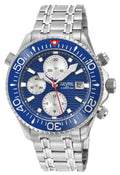 Hudson Yards Chronograph SW500 Chronograph , helium valve Diver Blue