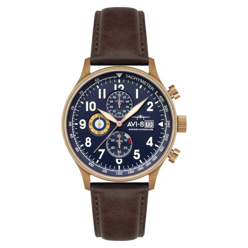 Classic Chronograph BLUE / LEATHER | Blue Dial