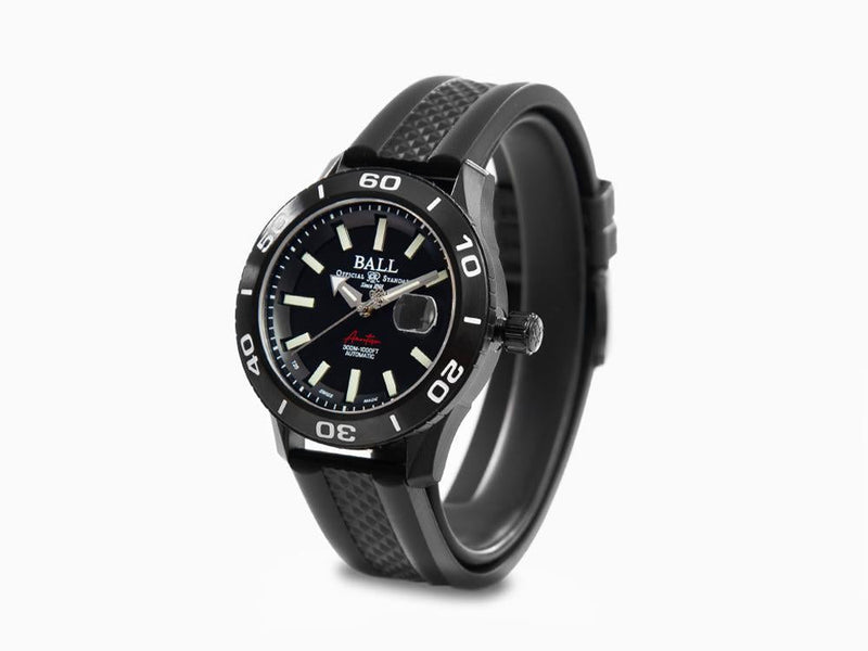 Fireman NECC Black 40.5 mm | Black Dial