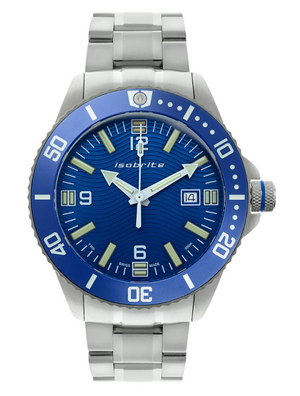 Naval Series T100 Tritium Markers Blue Dial