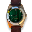 STONED COLLECTION MALACHITE | Green Dial