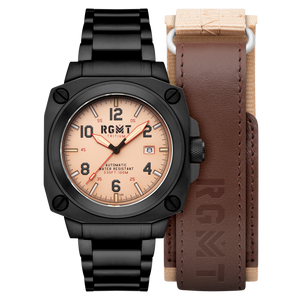 Altimeter Tritium Automatic Cream /Stainless Steel | Cream Dial