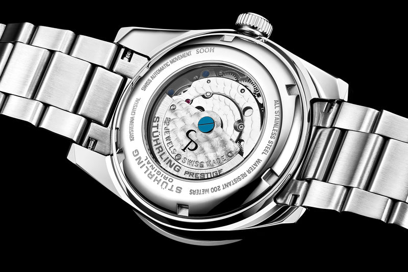 Aquadiver 1004 Black Silver/Stainless Steel | Black Dial