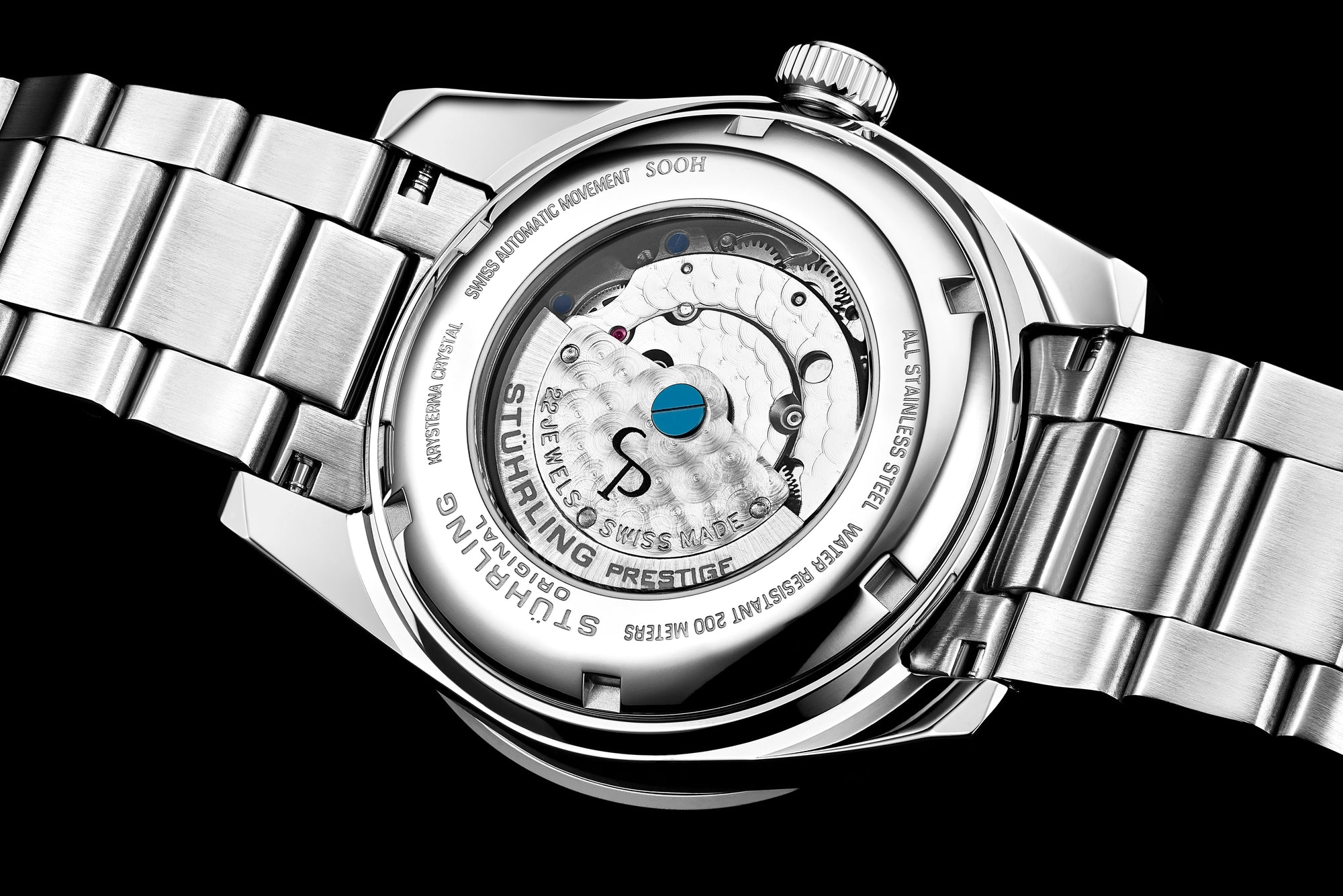Aquadiver 1004 Black Silver/Stainless Steel | Black Dial