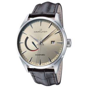 Jazzmaster 42mm / Beige / Dark Brown | Beige Dial