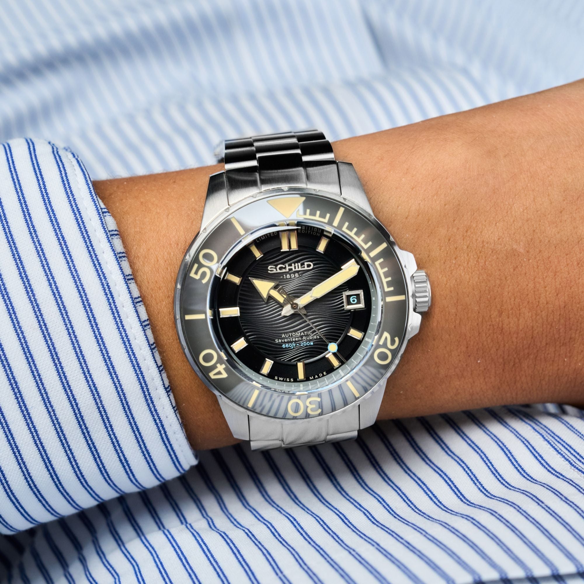 Hermann Swiss Automatic Limited Edition Grey / Stainless Steel | Grey Dial