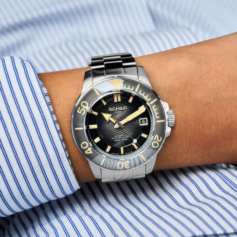 Hermann Swiss Automatic Limited Edition Grey / Stainless Steel | Grey Dial
