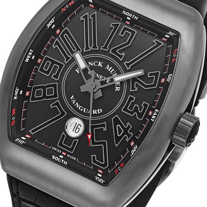 Vanguard 45SCTTBRNRBLKWH / Black | Black Dial