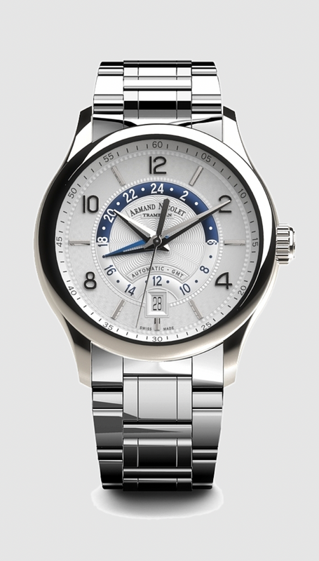 M02-4 White/Stainless Steel | White Dial