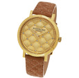 Vogue-462.02 Tan Leather | Gold Dial
