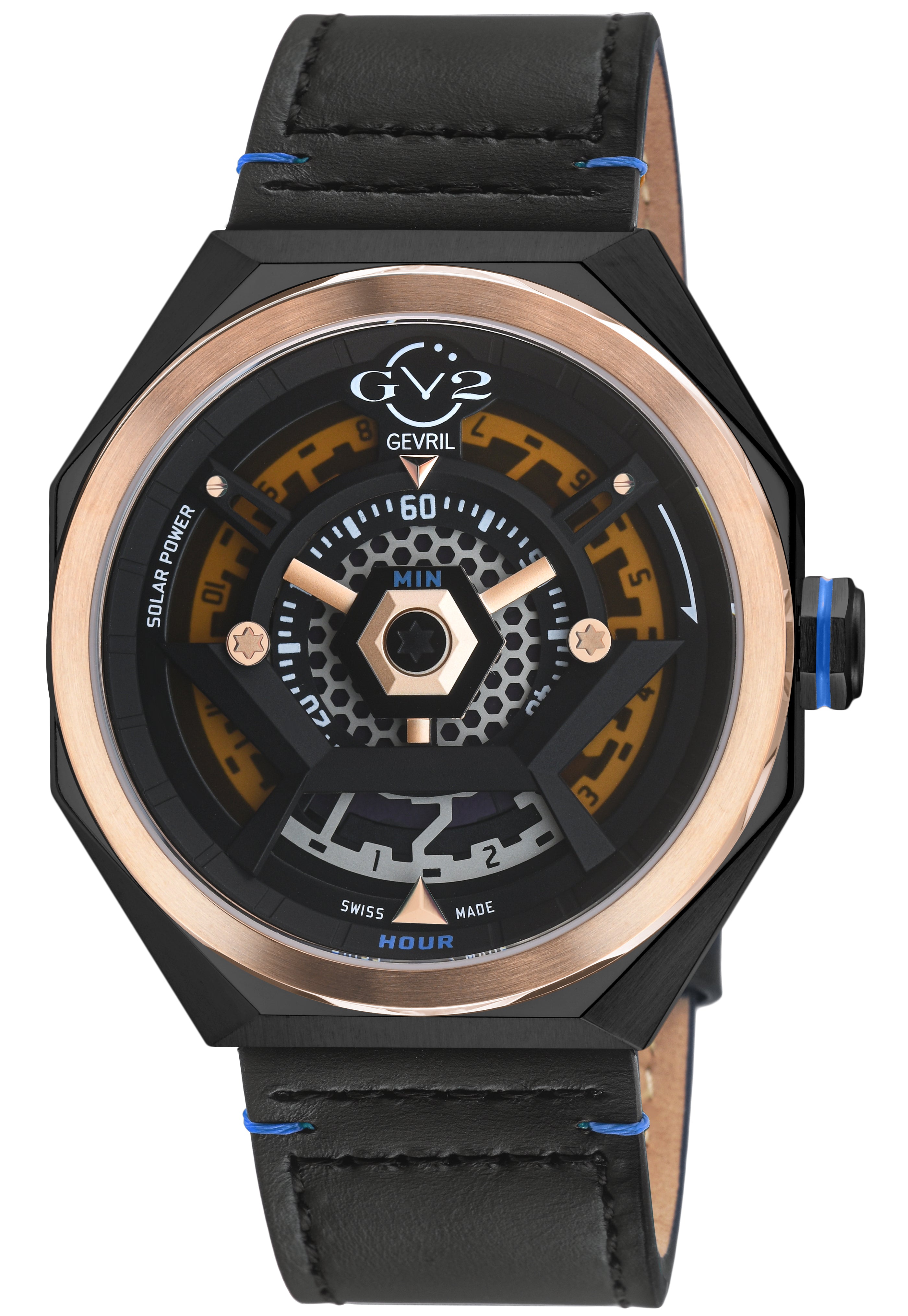 Stella Solare Swiss Ronda 212 Solar Quartz, 5 jewels, ultra-thin