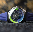 Skylab Automatic Limited Edition Blue / Blue Rubber | Blue Dial