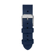 STRAP, 20mm, ITALIAN LEATHER, CROSS HATCH, PARKERIZED BUCKLE, ROYAL BLUE, XL ITALIAN LEATHER, CROSS HATCH |  Dial