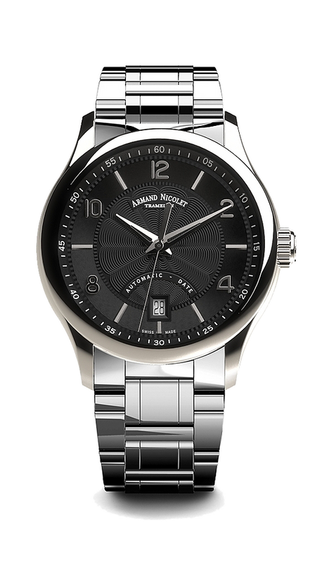 M02-4 Black/Metal | Black Dial