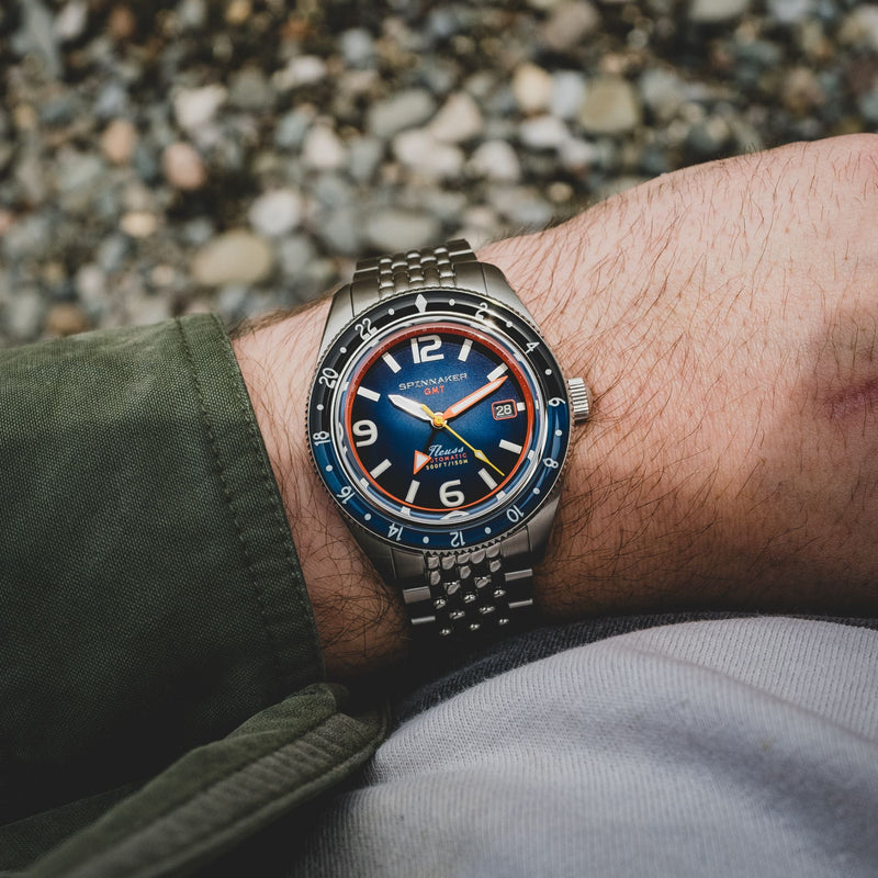 Fleuss GMT Automatic Blue/Stainless Steel | Blue Dial