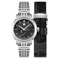 Heinrich Black / Stainless Steel | Black Dial
