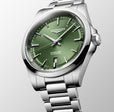 Conquest Silver/Green |  Dial