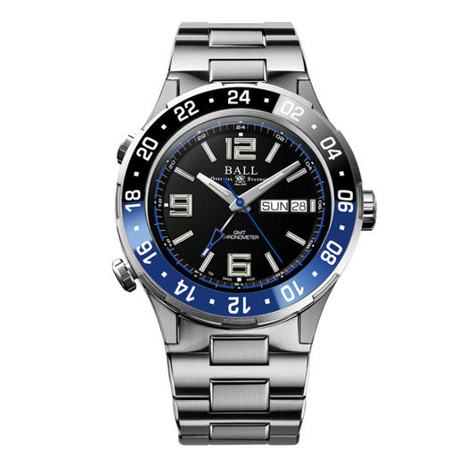 Roadmaster Marine GMT Blue Dial/ Black and Blue Bezel Blue Dial