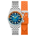 Bradner GMT Automatic Blue/Stainless Steel | Blue Dial