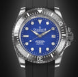 Damascus Swiss Automatic SW200 Deep Marine Explorer II Damascus/Blue Dial/Black Strap | Blue Dial