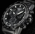 Supersport Chrono Black / Stainless Steel | Black Dial