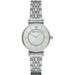 Classic White Mother-Of-Pearl Dial / Stainless Steel Bracelet Mother-of-Pearl Dial