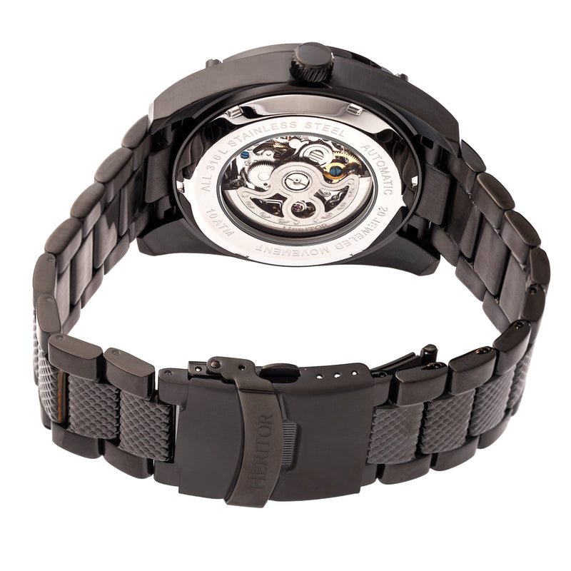 Daniels Stainless Steel Black | Black Dial