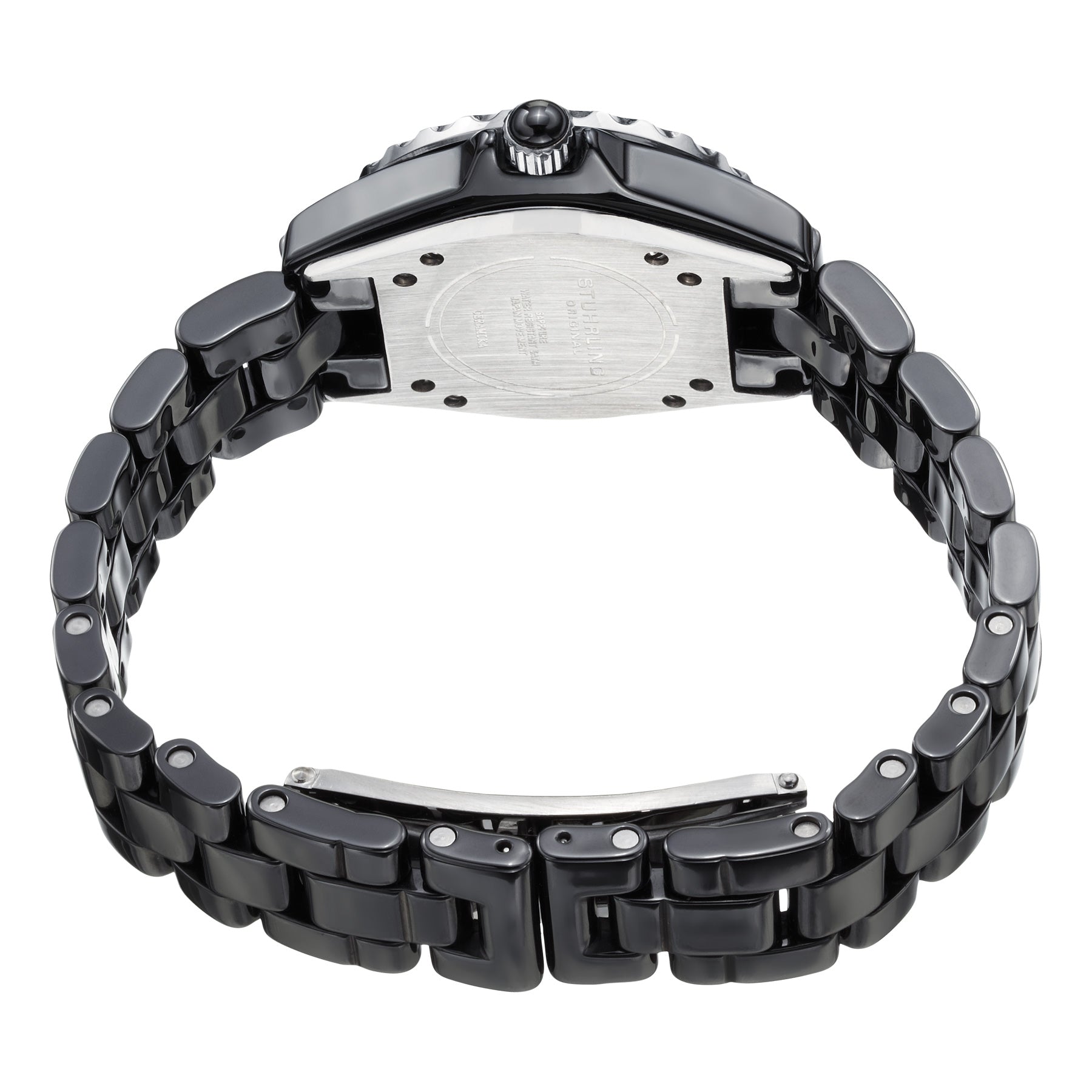 Vogue Black Stainless Steel | Black Dial
