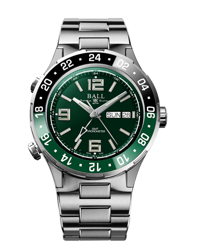 Roadmaster Marine GMT (40mm) Green | Green Dial