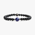 Black Onyx, Blue Sea Sediment M (7.25" Wrist) |  Dial